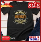 Smooth As Tennessee Whiskey & Sweet As Strawberry Wine Unisex T-shirt