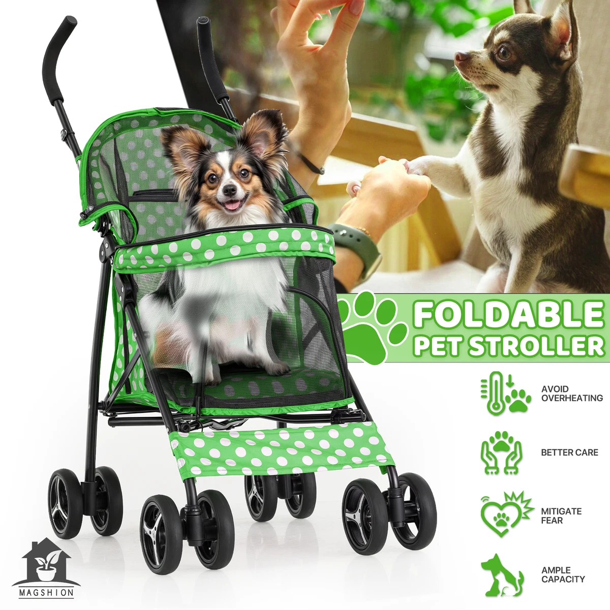 Las mejores ofertas en Talla L coches para perros | eBay