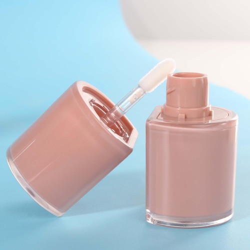 12 Stück 8 ml Halbrund Leere Lipgloss Tuben Großpackung mit Stab Rosa Sonnenfest - Bild 5 von 9