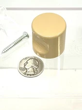 18 Belwith NOS Drawer/Door KNOBS Pulls MCM Taupe Tan Brown Plastic