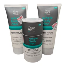 Dove Men+Care 3pc Whole Body Deodorant Bundle - Aloe + Bamboo