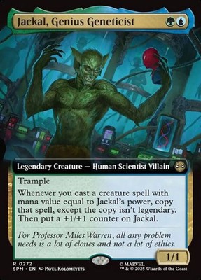 Schakal, Genius Geneticist (272)