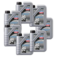 7X MotoröL Liqui Moly 1504 Motorbike 2T Teilsynthetisch 1 Liter ISO L-EGC
