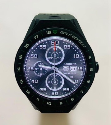 Used TAG Heuer Connected Golf Edition Gen 3 Smart Watch Black Swiss Made