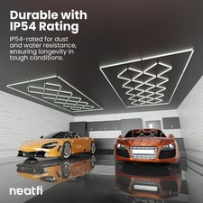 Neatfi Ultra-Bright Ceiling-Mounted LED31,680 Lumens Shop Light for Garage etc