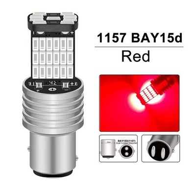 2x Aileo LED Canbus 1157 BAY15D P21/5W  7W 45SMD 4014 Bremslicht 1000l