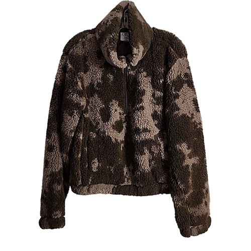 SAGE Collective Tan/Brown Teddy Jacket, NWT, Medium - Picture 1 of 8