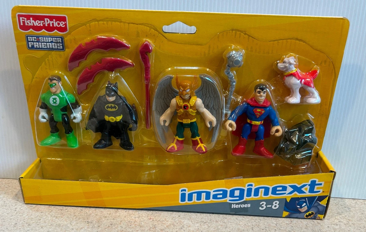 DC SUPER FRIENDS IMAGINEXT (Fisher Price 2012) -- Heroes Pack