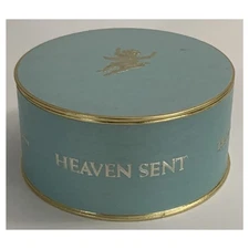 Vtg Helena Rubenstein NY HEAVEN SENT Dusting Powder W/Puff 5 Oz - #P502 - READ