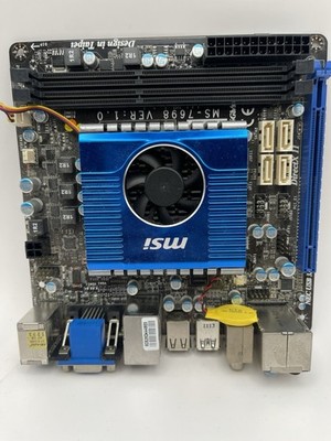 MSI E350IA-E45 MS-7698 AMD Motherboard E350 APU DDR3 Mini-ITX SATA III