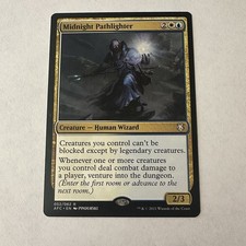 Midnight Pathlighter NM Commander: Adventures in the Forgotten Realms MTG Magic