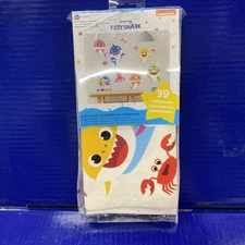 RoomMates Pinkfong BABY SHARK 39 Wall Decals Removable & Repositionable