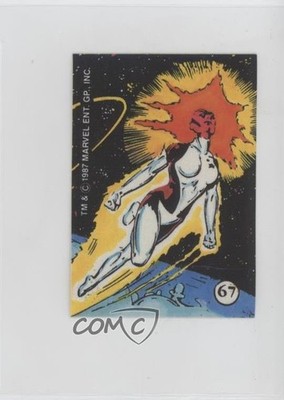 1987 Comic Images Marvel Universe Stickers II: History of the X-Men Binary 2pv