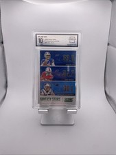 Josh Allen Christian Mccaffrey Brown Fantasy Stars /6 2020 Panini Score Gem 10