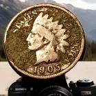 1905 Indian Head Cent Actual Coin Shown - 37
