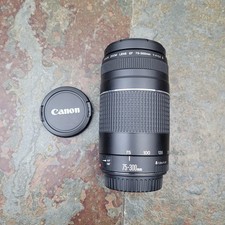 Canon EF 75-300mm 75-300mm f/4-5.6 III Telephoto Zoom Lens