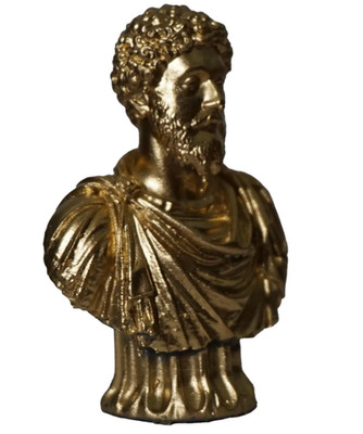 Marcus Aurelius Bust   Roman Emperor Sculpture