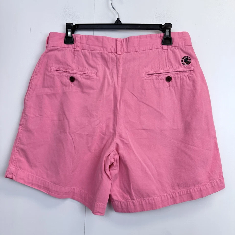 Pantalones Cortos Southern Proper Club Chinos Frente Plano Para Hombre Talla 34 Rosa 7” Foto 4 de 4