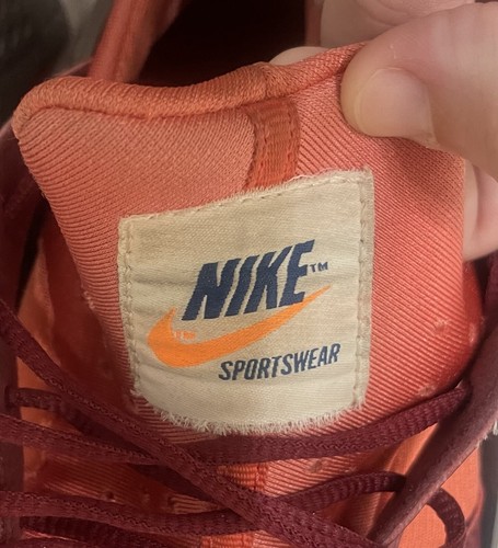 Herren Nike Air Huarache Run Rot Koralle 318429-054 Purpur Burgund Größe 12 - Bild 8 von 9