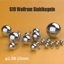 G10 Grade Kugeln Kugellager φ1.5-15mm Hochpräzise Hartmetall Wolfram Stahlkugel