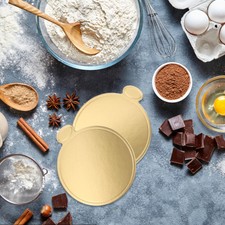 100 Fogli Espositore per Casa Festa Torta Rotondo Tavole per Torte Festa
