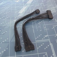 For HP Z440 Z640 Server ATX 24Pin to 18Pin  8pin to 12pin Adapter Power Cable