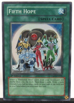 YuGiOh Tactical Evolution Fifth Hope TAEV-EN045