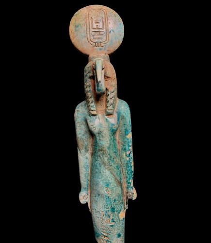 Único THOTH con rostro de pájaro y cuerpo humano - Thoth el dios del conocimiento - Imagen 2 de 9