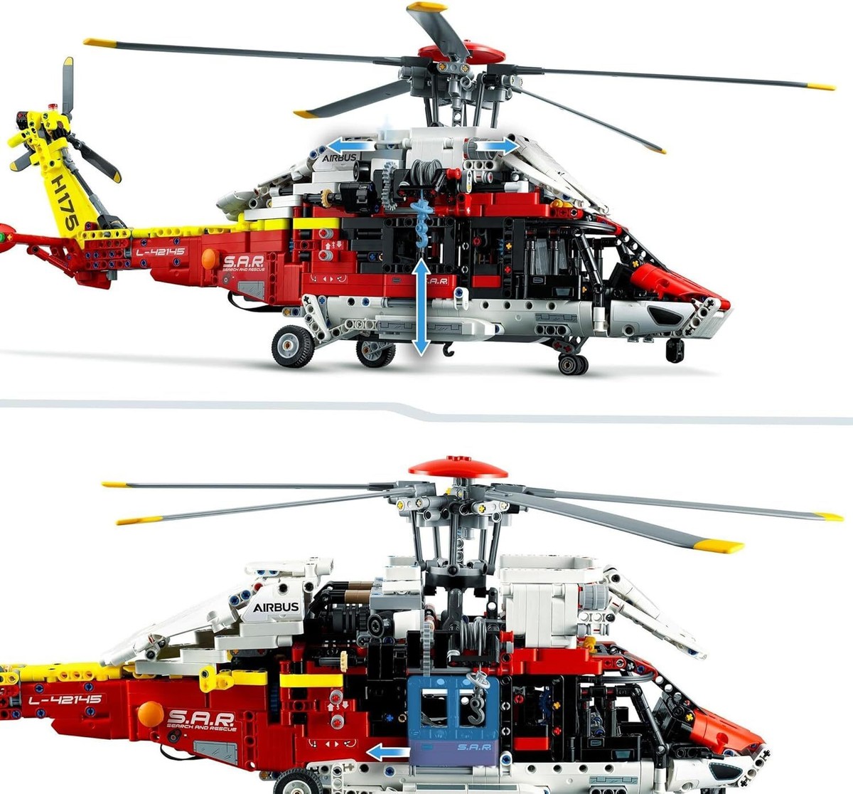 LEGO TECHNIC: Airbus H175 Rescue Helicopter (42145) for sale 