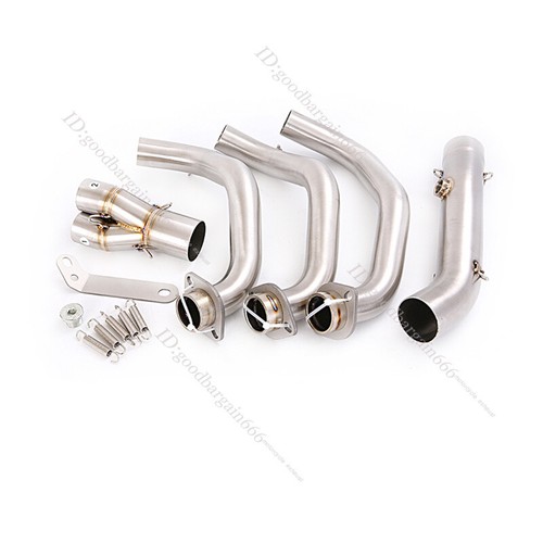 Silenciadores de tubo delantero sistema de escape para Yamaha MT-09 XSR900 Tracer 900 2014-2020 - Imagen 13 de 13