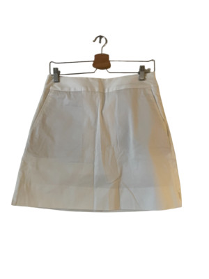 Clover by Bobby Jones Golf Tennis Skort Skirt Size 2 Womens White Athletic NWD