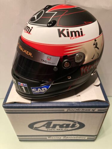 Kimi Raikkonen 2006 McLaren 1/2 Helmet Arai - Afbeelding 1 van 1