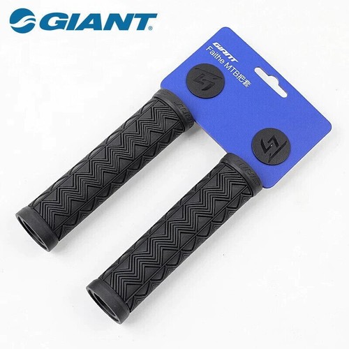 Empuñaduras de manillar Giant Faithe MTB bicicleta de montaña 130 mm Freeride XC con tapones finales - Imagen 1 de 4