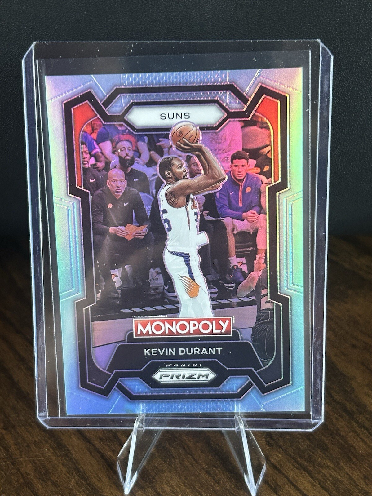 2023-24 Panini Prizm Monopoly - #70 Kevin Durant Light Blue /199 Suns