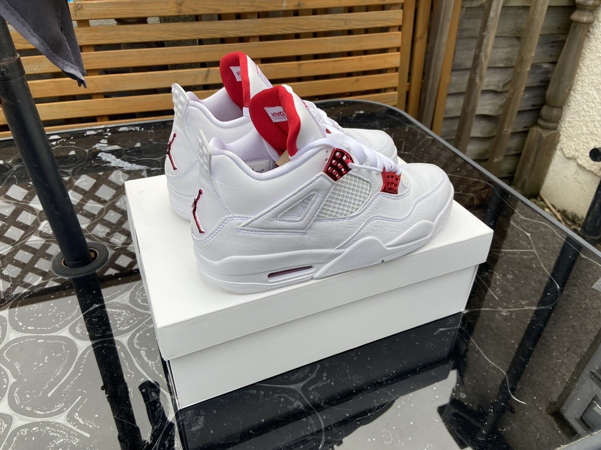 REEA28様 4個 Air Jordan 4 Red Thunder Grade School Size 6.5Y Youth (UK6