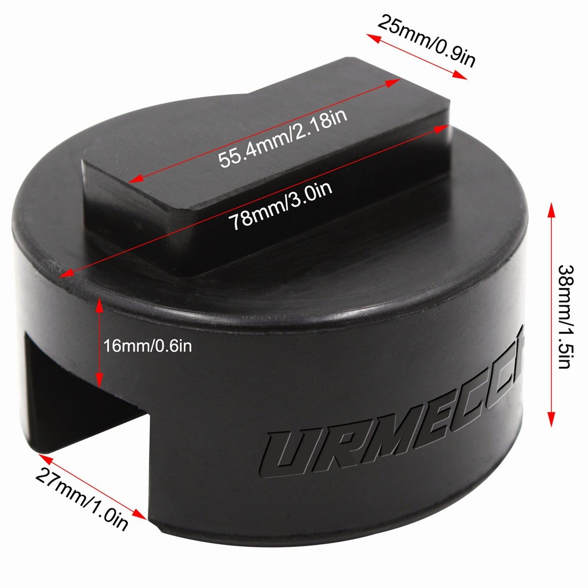 Car Jack Stand Adapter For BMW, MINI, SUPRA fits 2-3 ton jack