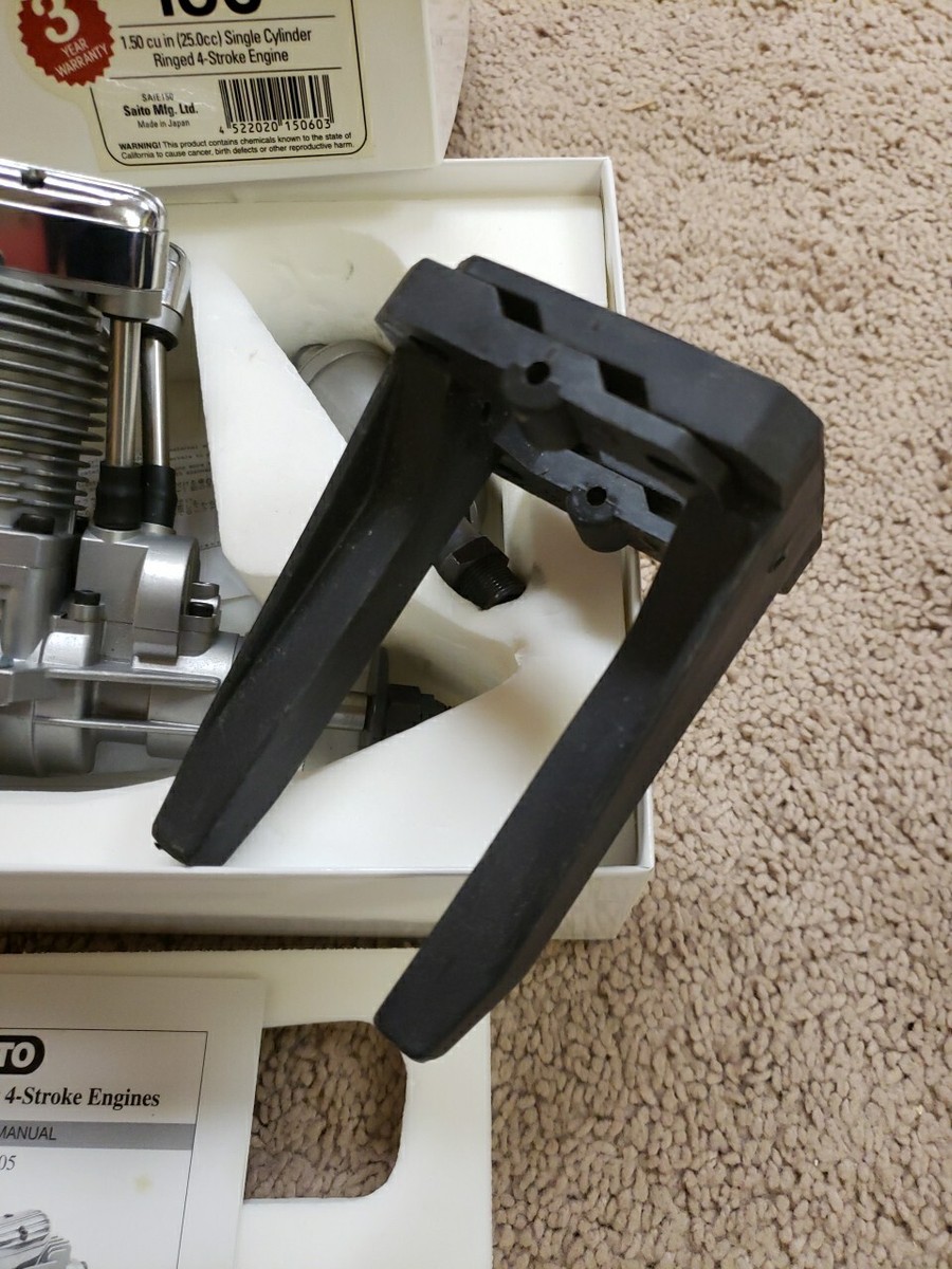 Saito Engine - Saito FA-150 (H) four stroke - NIB - with mount And