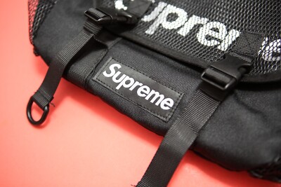 Supreme SS20 Black Mesh Shoulder Bag | eBay Supreme SS20 Black Mesh Shoulder Bag | eBay