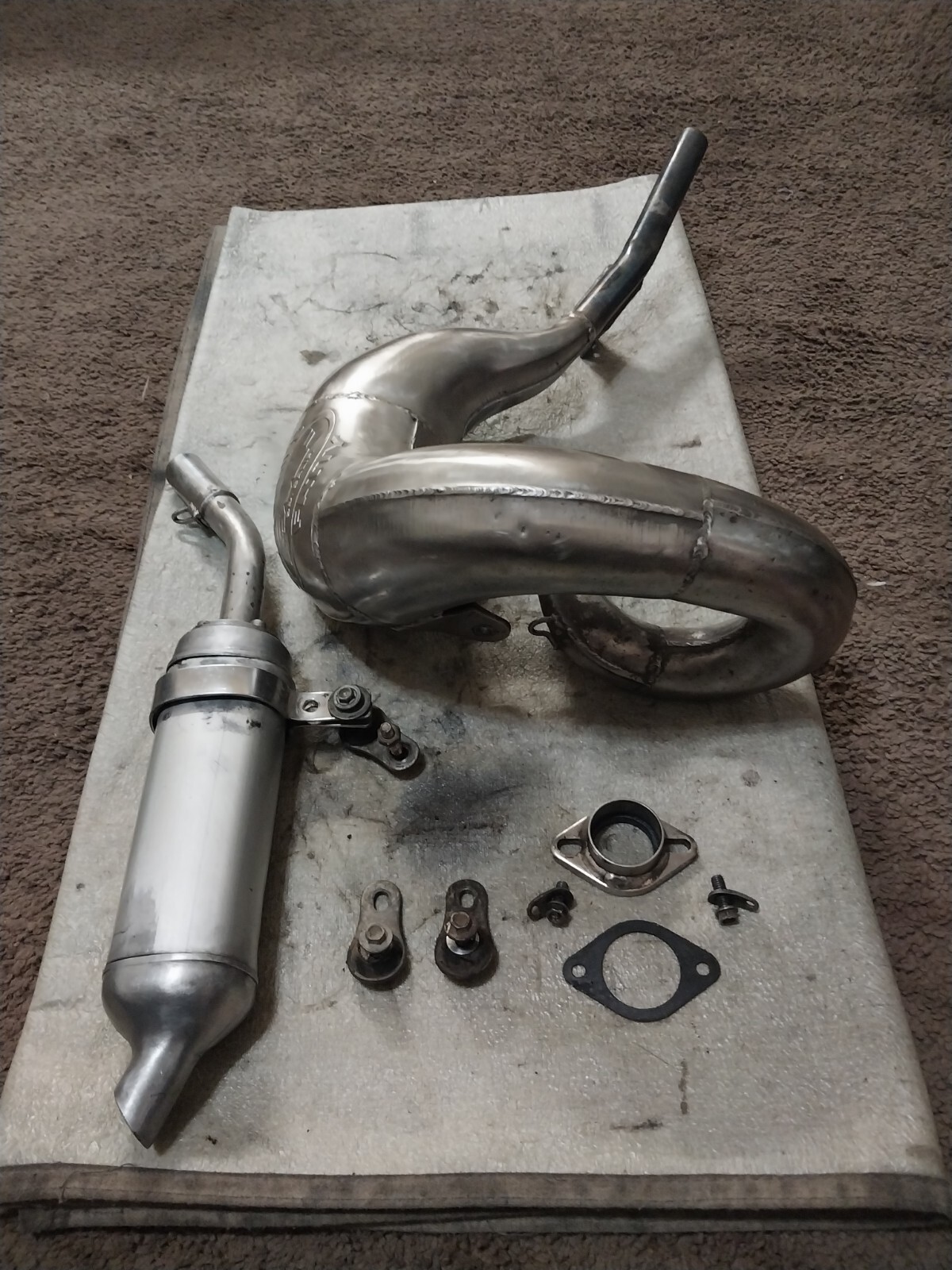 2001-2005 Kawasaki KX85 FmF Exhaust + Silencer