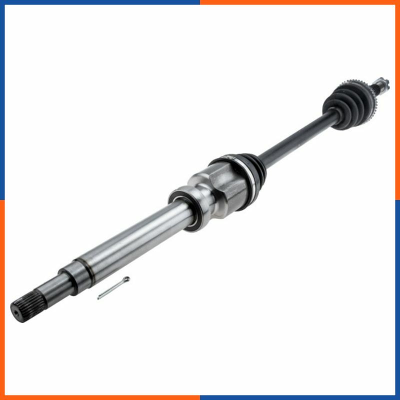 Cardan droit pour FORD Focus 6411AT transmission avant en acier