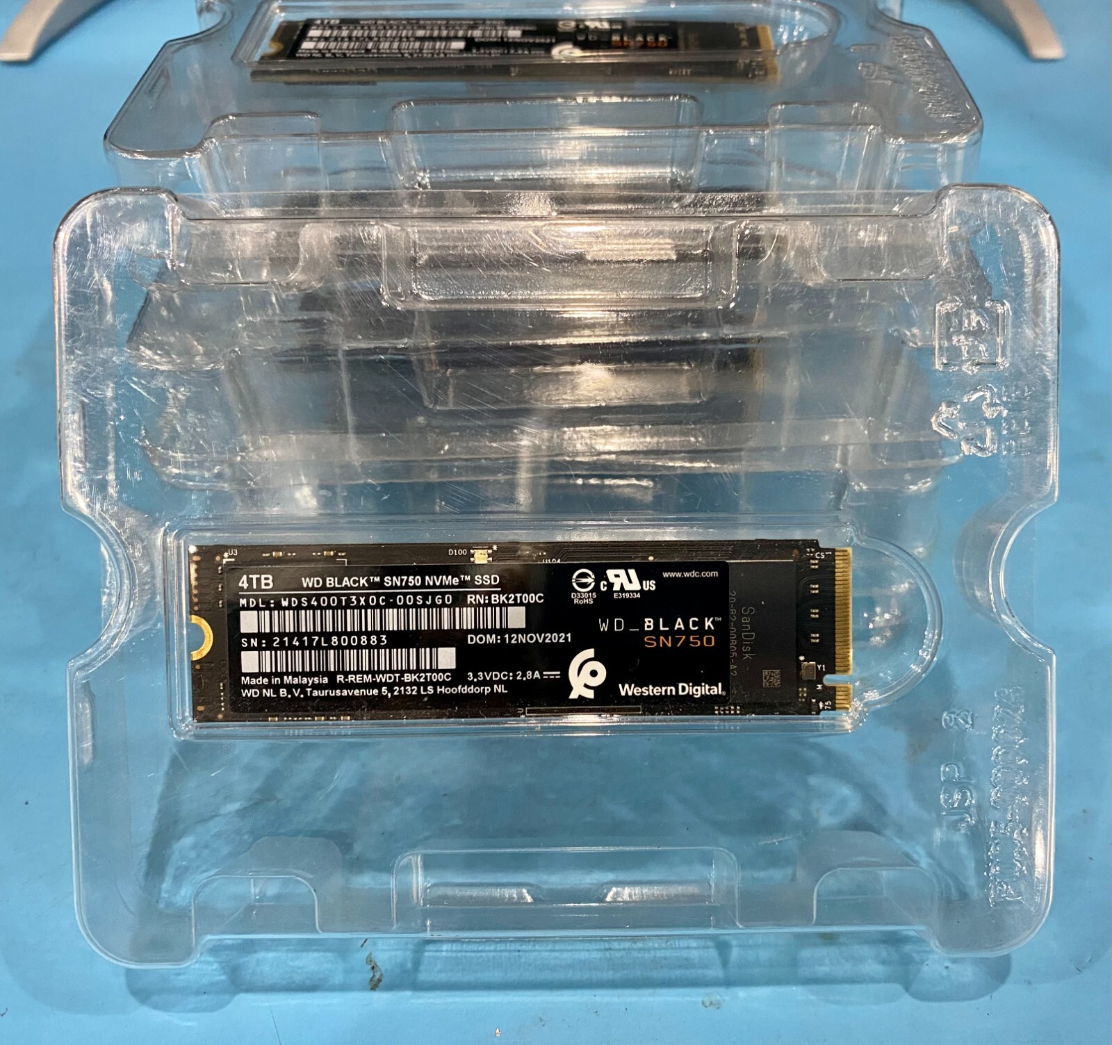 Heatsink Black Sn750 Western Digital Black SN750 WDS100T3XHC 1TB