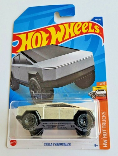 Hot Wheels Tesla Cybertruck Silver #49 