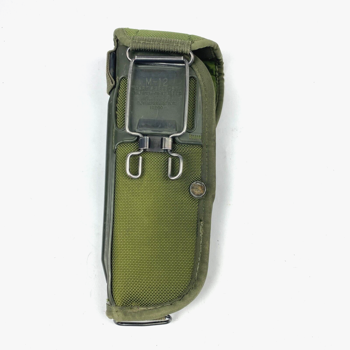 米軍実物 M-12 ホルスター　M9 ベレッタ 92F CATHEY 63 M-12 Universal M9 Pistol Holster 9MM Beretta Military Holder