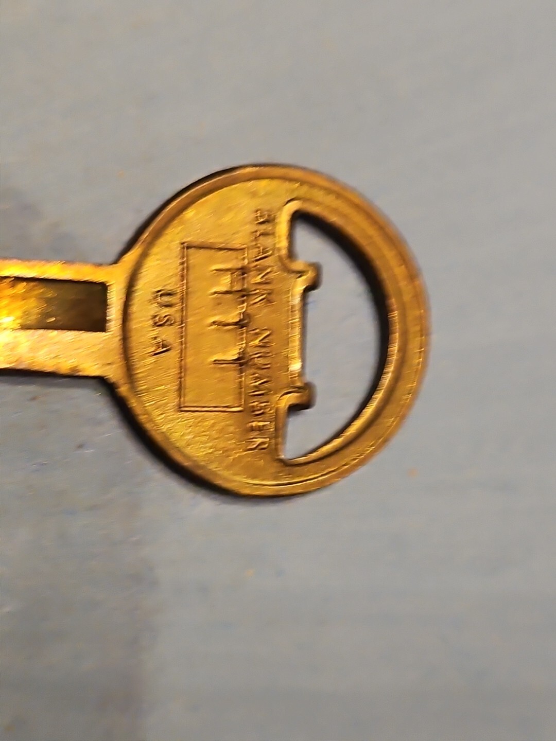 NORS CURTIS H11 Brass Blank Key (1)