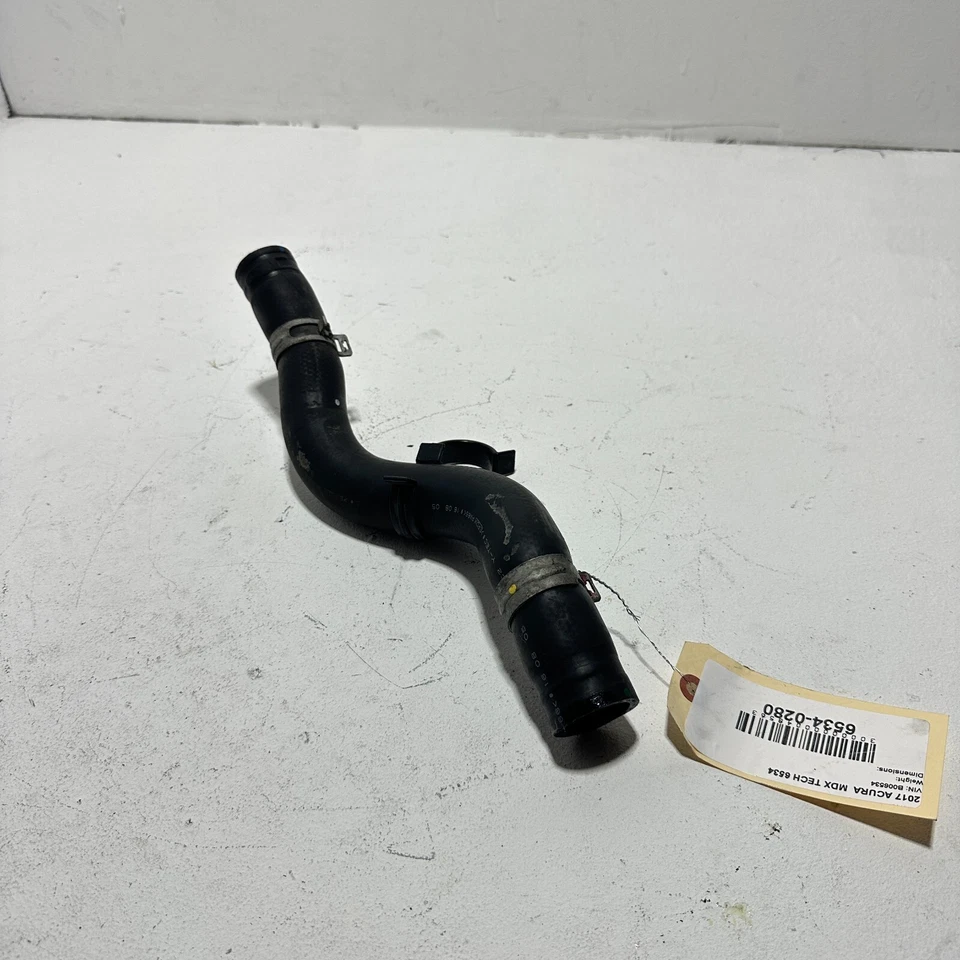 Tubo de tubería de manguera de refrigerante inferior del radiador del motor Acura MDX 2016-2020 OEM Foto 4 de 4