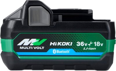 HiKOKI Multi-Volt Battery 36V/2.5Ah 18V/5.0Ah BSL36A18BX Bluetooth