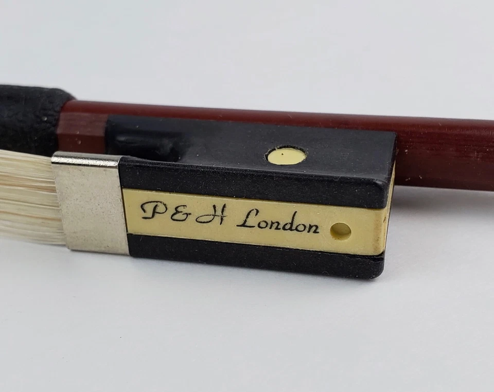 P&H London Fiberglass Violin Bow Horse Hair Size 1/16 New open Package - Image 2 of 4