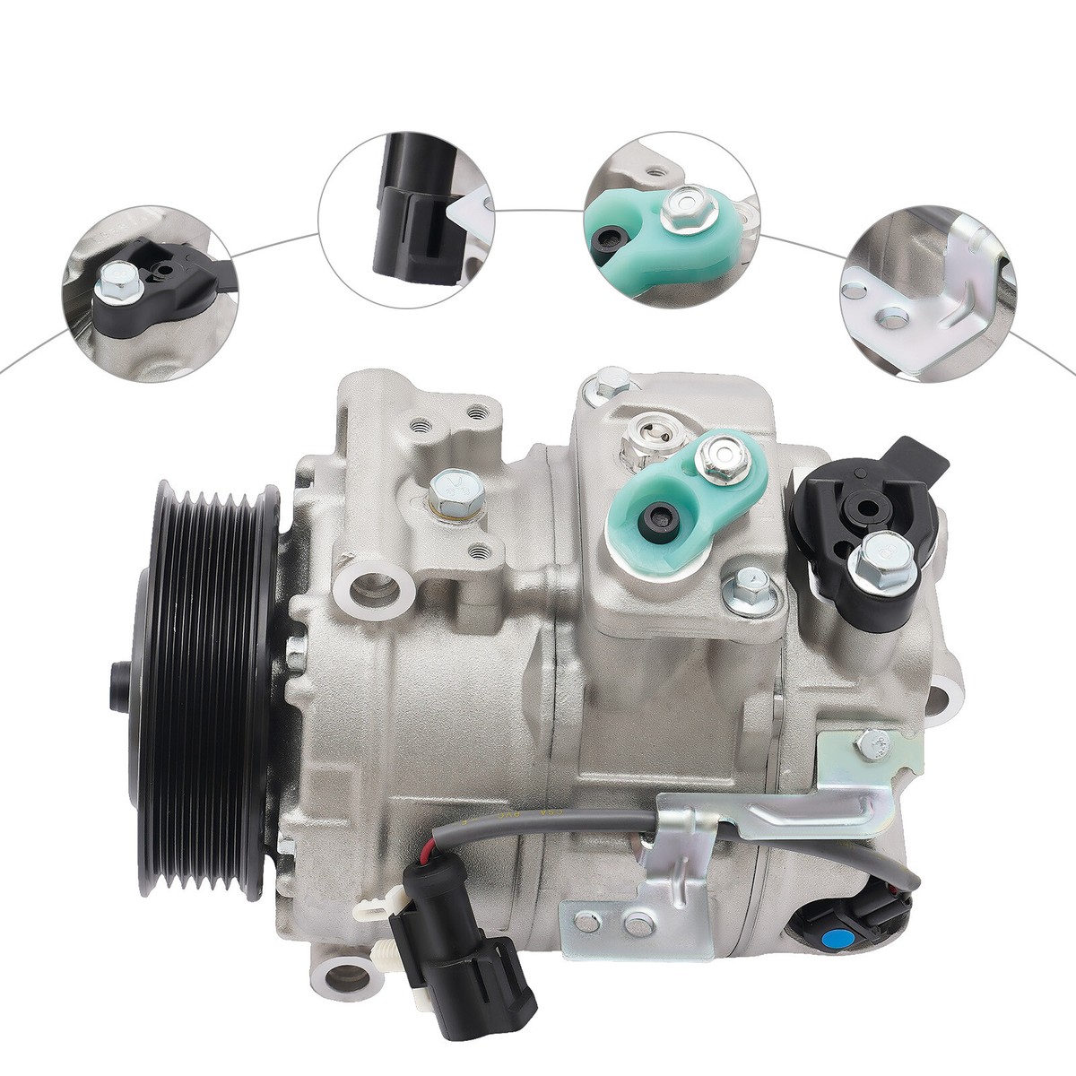 AC Compressor For Jaguar XF Land Rover LR3 Range Rover Sport