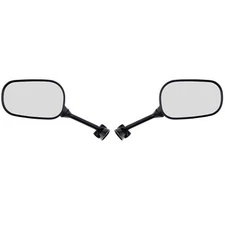 Set Left Right Black For Suzuki SV650 Hand GSXR 1000 03-04 Rear View Mirror DOT