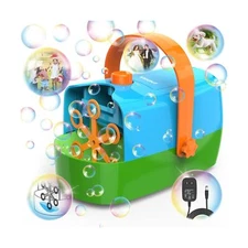 Bubble Machine, Automatic Bubble Blower, 8000+ Bubbles Per Minute, Electric B...